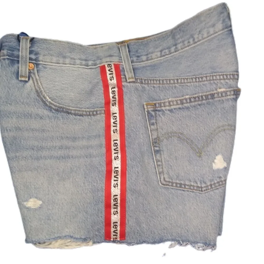 Levi's Cutoffs 502 Raw Hem Size 29 NEW - Picture 5 of 7